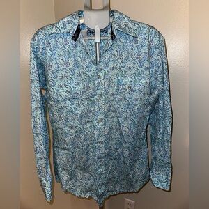 George Strait Paisley Western Button-Down Shirt